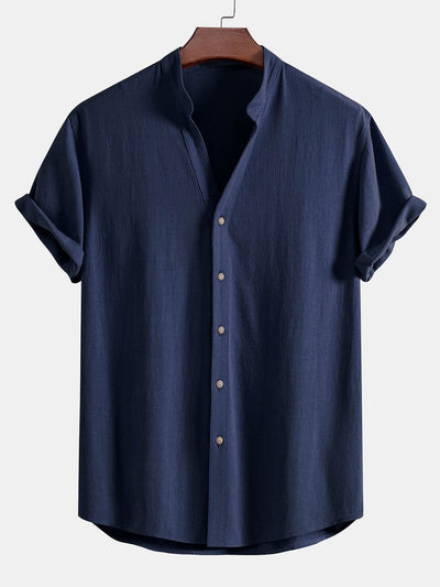 Luca | Camicia Lino V e Pantaloni Dritti