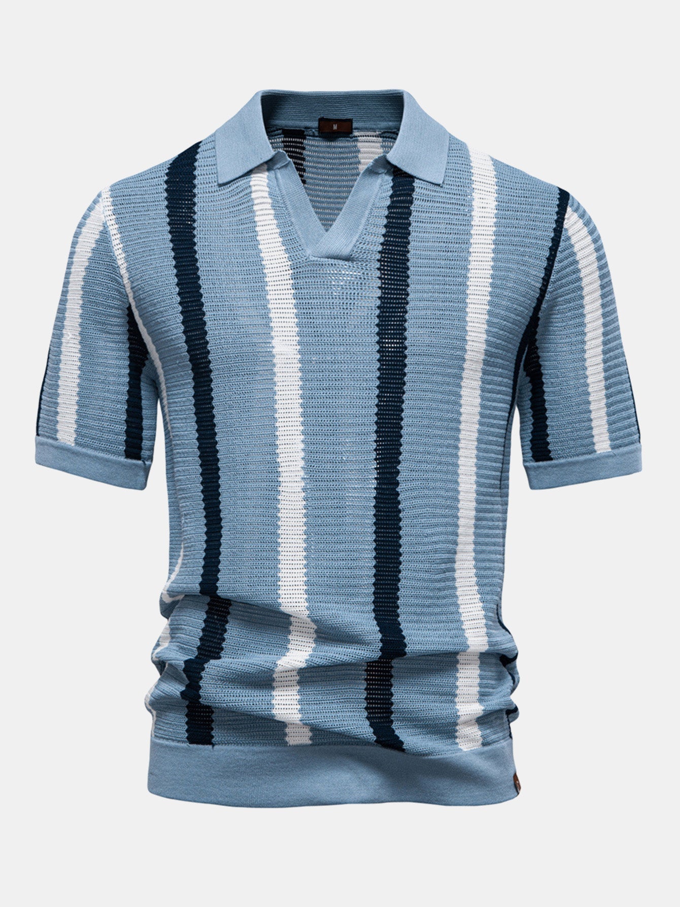 Marco | Maglietta Polo a V e Pantaloni Slim