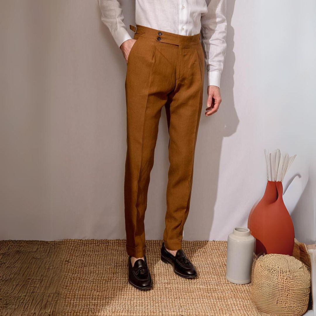 Pantaloni in Lino | Gold Coast