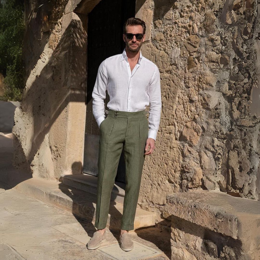 Pantaloni in Lino | Gold Coast