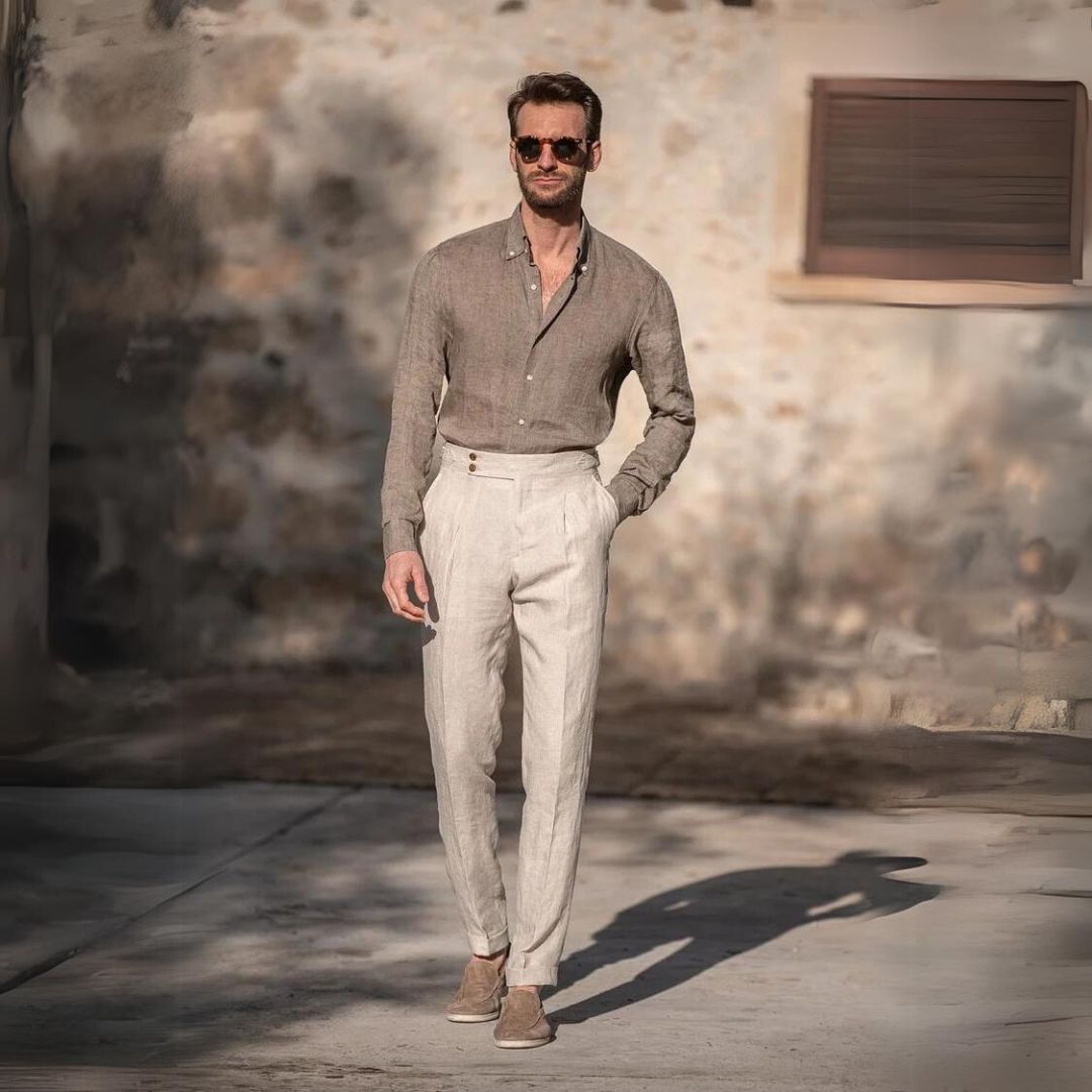 Pantaloni in Lino | Gold Coast