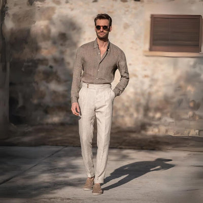 Pantaloni in Lino | Gold Coast