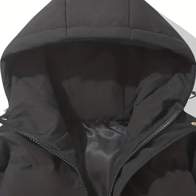 Cappotto invernale con cappuccio