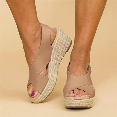 Zarasa™ | Sandali con zeppa eleganti
