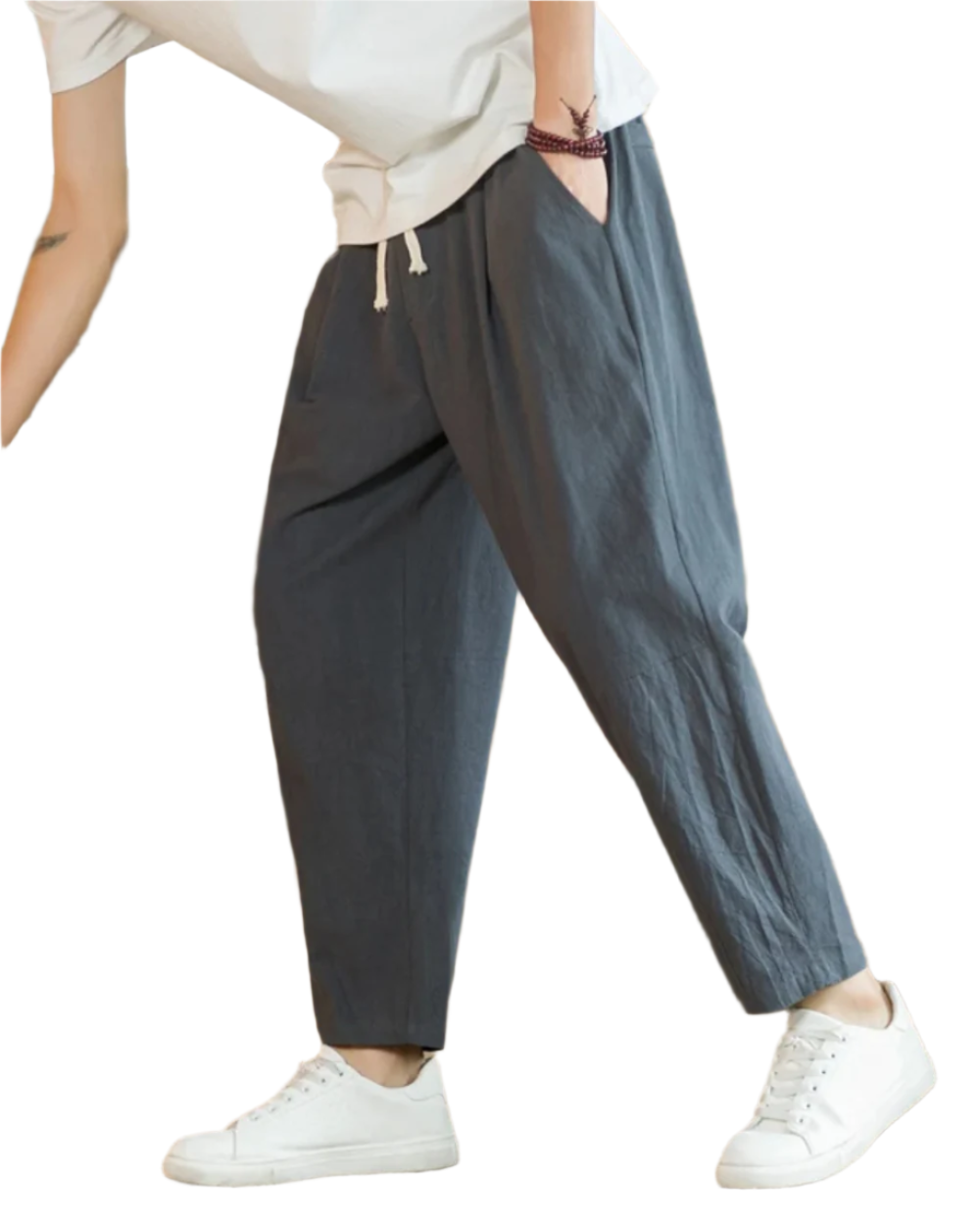 Roma | Pantaloni di Cotone Eleganti