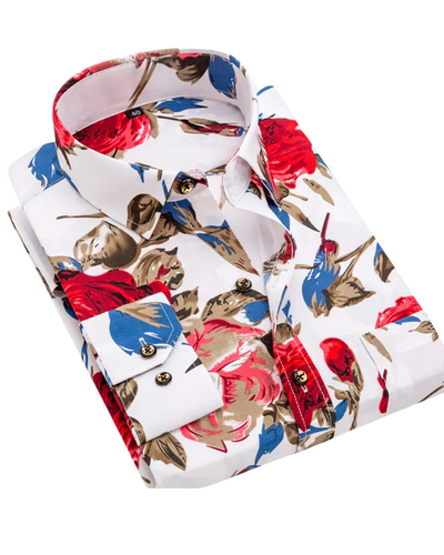 Givalli | Camicia Elegante con Stampa Nautica