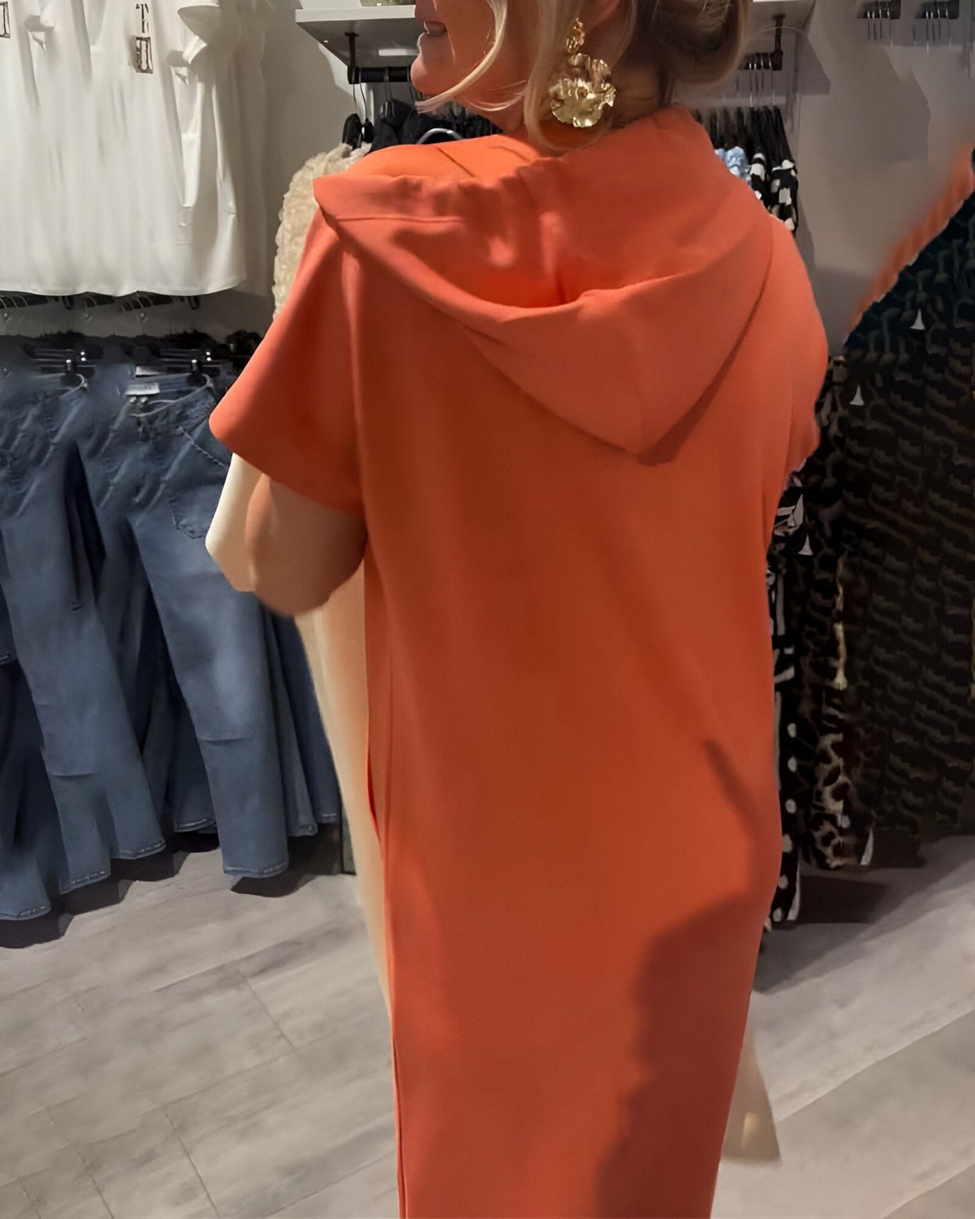 Brielle™ | Abito casual con cappuccio