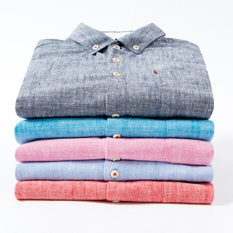 Givalli | Camicia Elegante in Lino Saint-Tropez