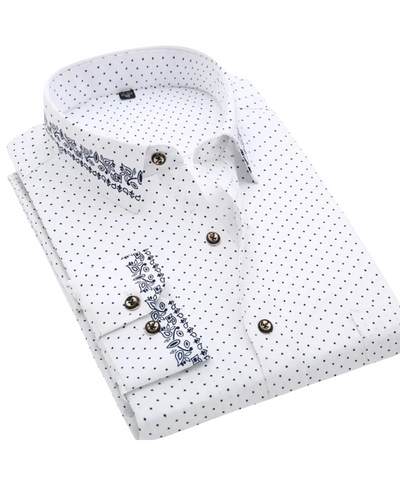 Givalli | Camicia Elegante con Stampa Nautica