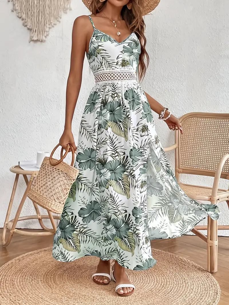 Ingrid | Vestito Elegante a Stampa Floreale