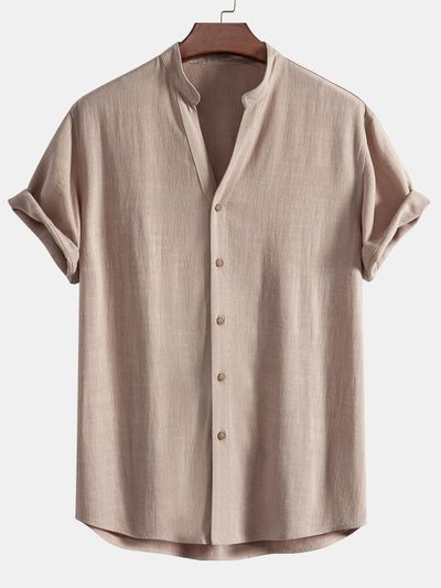 Luca | Camicia Lino V e Pantaloni Dritti