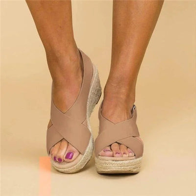 Zarasa™ | Sandali con zeppa eleganti