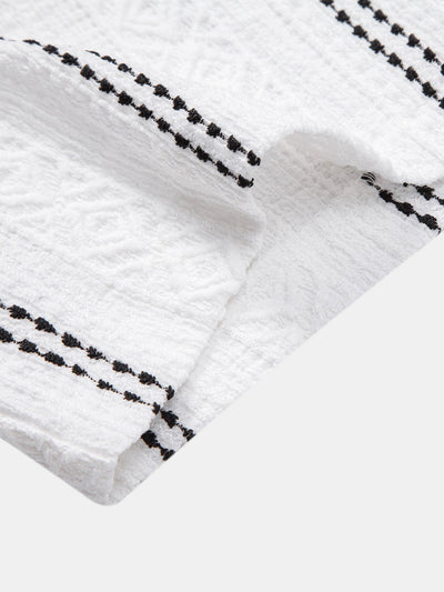 Marco | Camicia Jacquard Striata