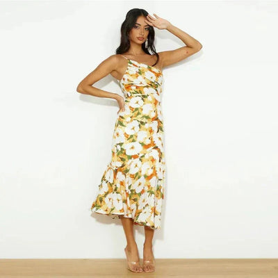 Elegante abito floreale