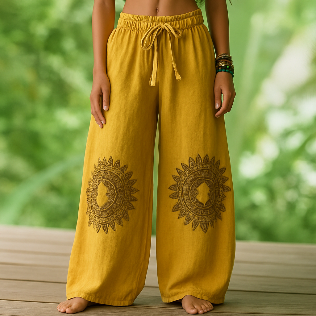 Lotte - Pantaloni Yoga Bohemien