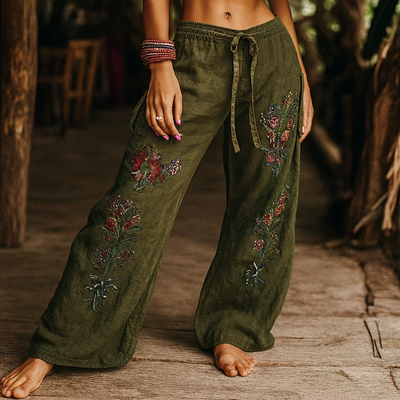 Lotte - Pantaloni Yoga Bohemien