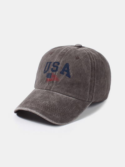 Marco | Cappellino con Stampa Bandiera USA