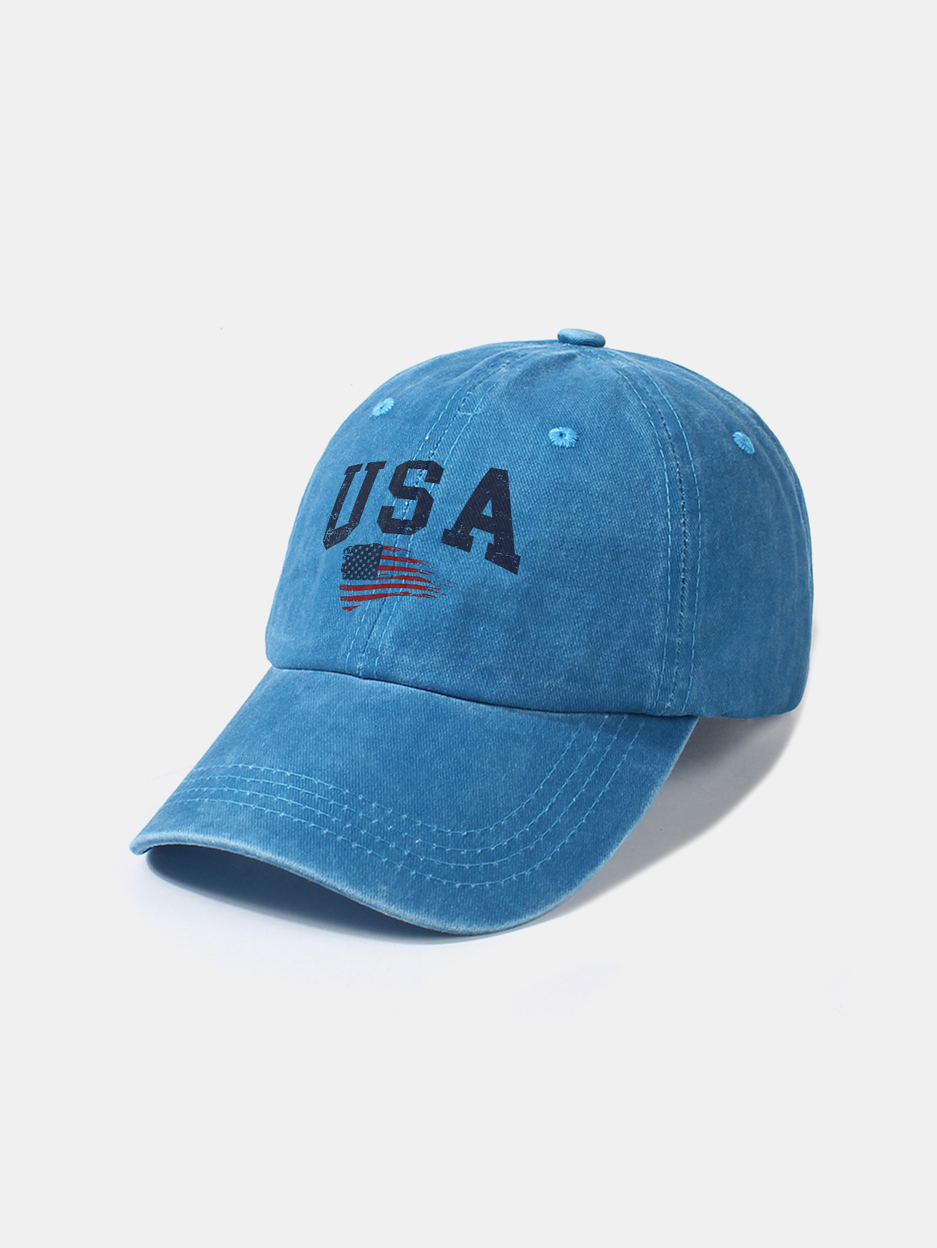 Marco | Cappellino con Stampa Bandiera USA