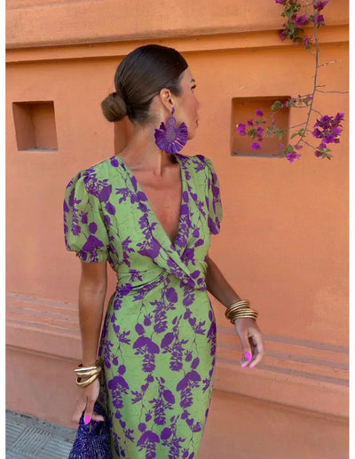 Melys | Abito elegante stampato