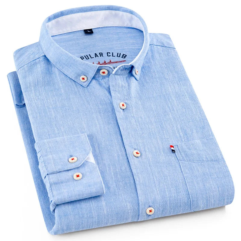 Givalli | Camicia Elegante in Lino Saint-Tropez