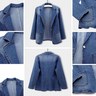 Sofia | Blazer Denim Elegante