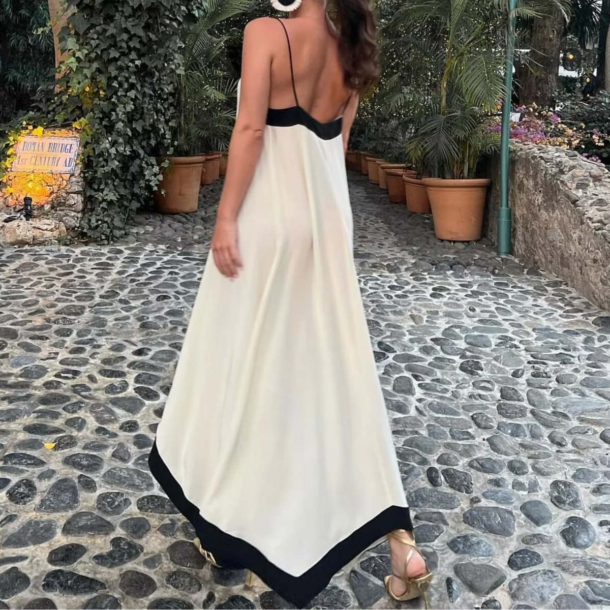 Mélanie | Abito Elegante Fluido