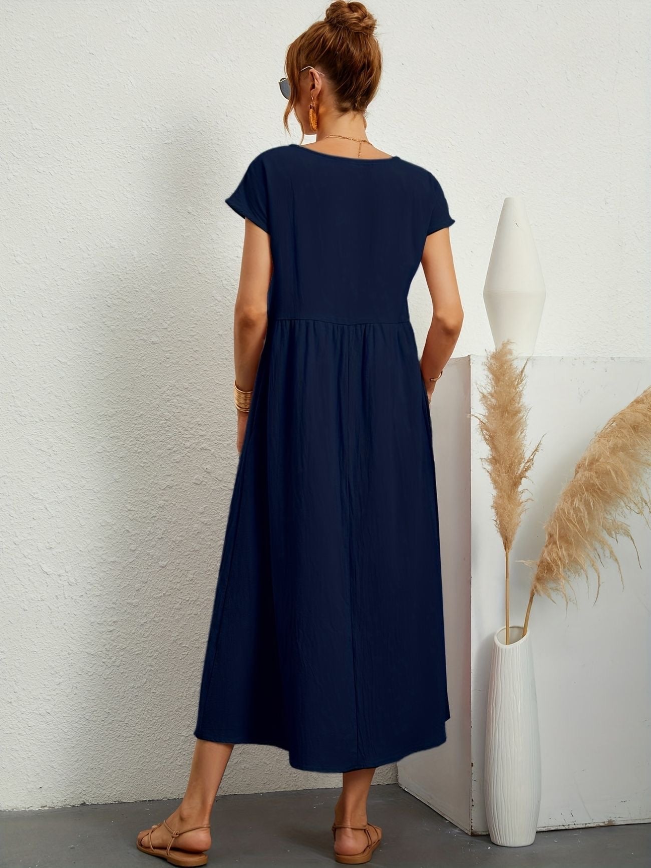 Catherine™ | Abito casual in lino