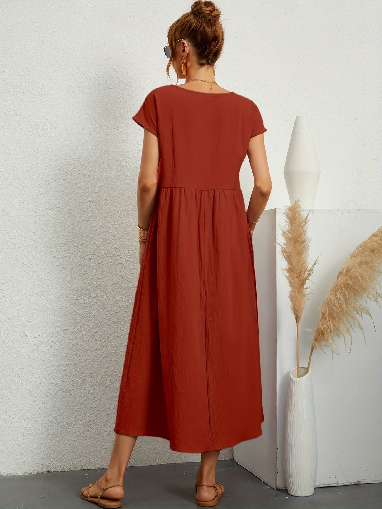 Catherine™ | Abito casual in lino