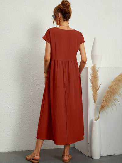 Catherine™ | Abito casual in lino