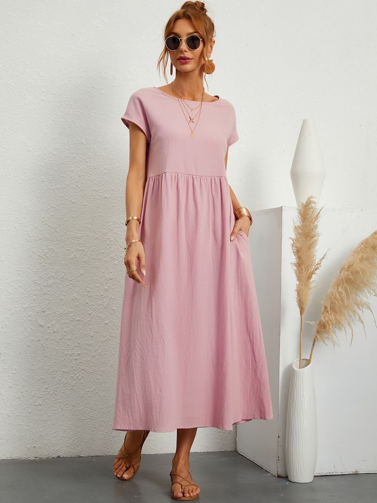 Catherine™ | Abito casual in lino