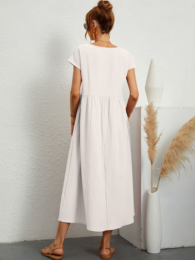 Catherine™ | Abito casual in lino