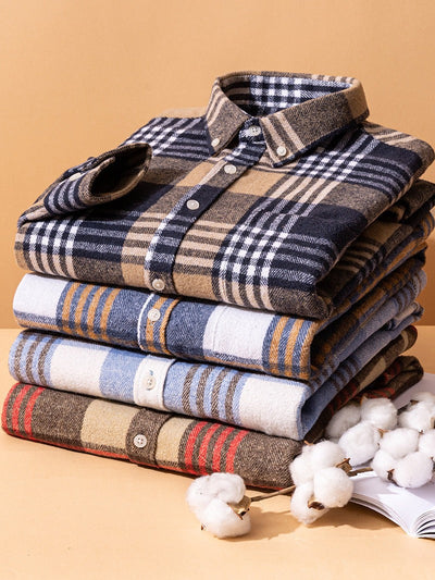 Givalli | Camicia a Quadri Elegante in Cotone