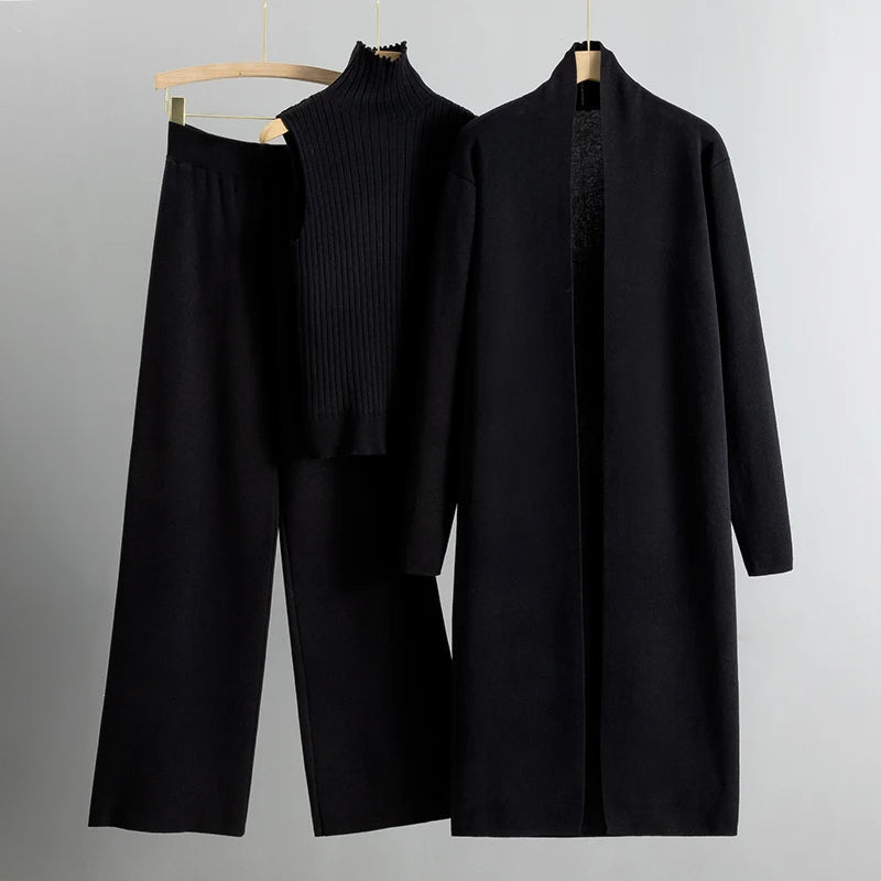 Set da tre pezzi di moda vintage
