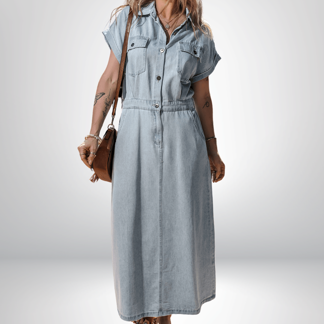 Sofia | Vestito Elegante Jeans