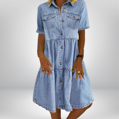 Sofia | Vestito Boho Denim