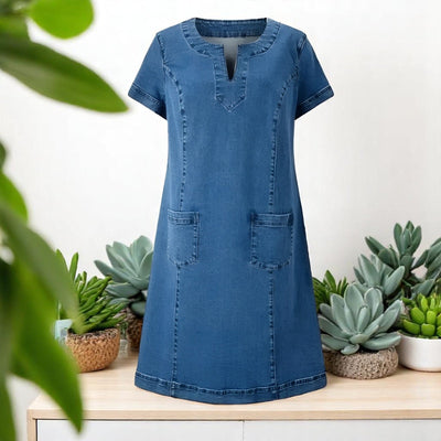 Allyn™ | Abito in morbido denim