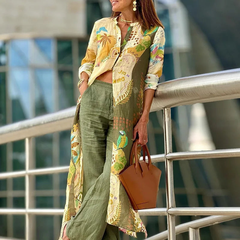 Mirella | Abito Elegante in Lino