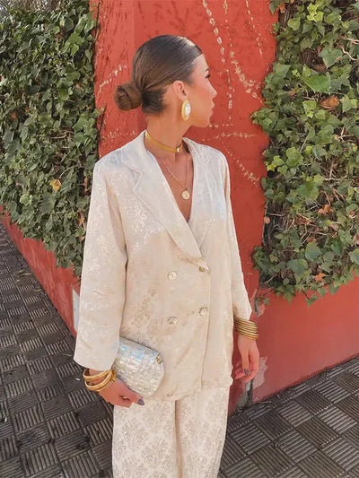 Eloise | Blazer in Jacquard Elegante