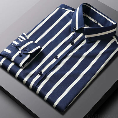 Givalli | Camicia Casual a Righe da Uomo