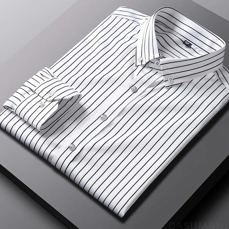 Givalli | Camicia Casual a Righe da Uomo