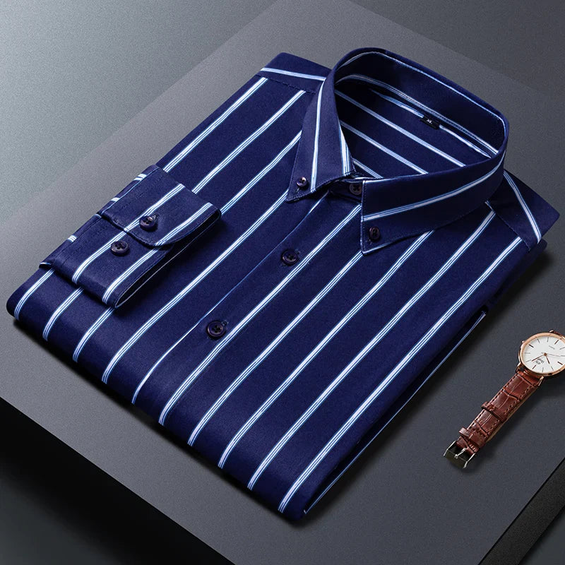 Givalli | Camicia Elegante a Strisce per Uomo