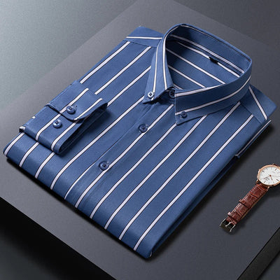 Givalli | Camicia Elegante a Strisce per Uomo