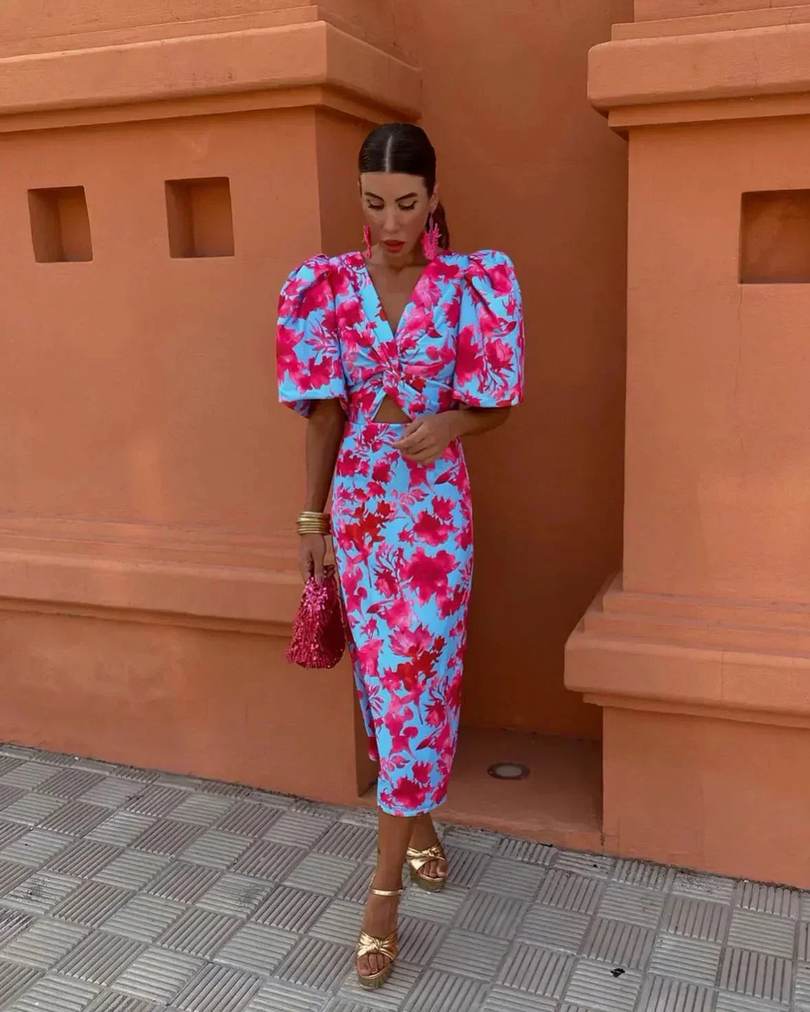 Simona | Abito midi alla moda