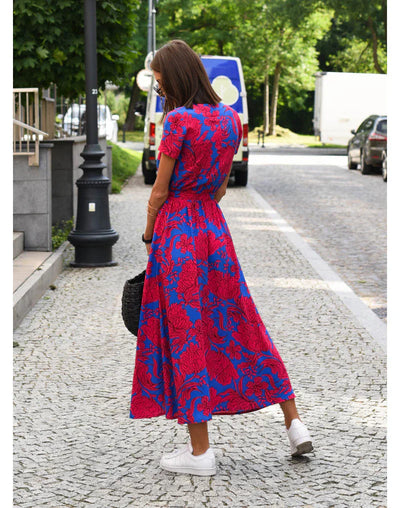 Elleli™ | Elegante abito con scollo a V
