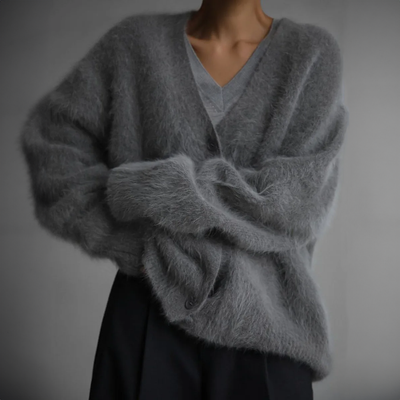 Elegante gilet lavorato a maglia