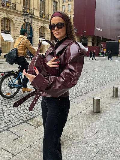Bellissima giacca di pelle