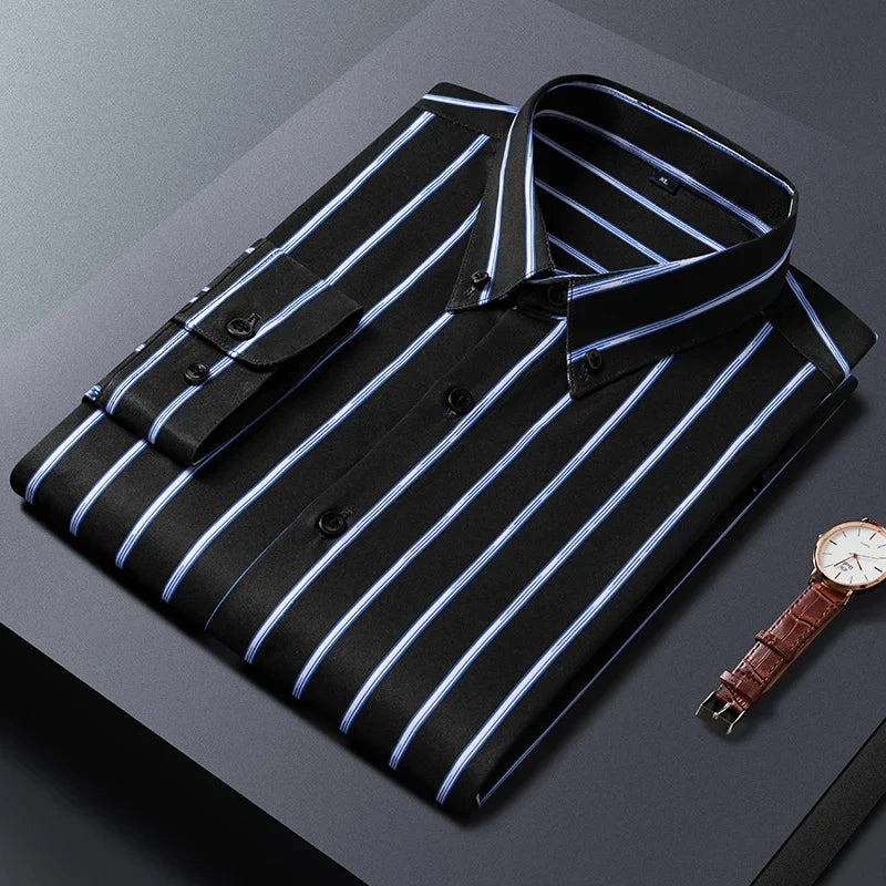 Givalli | Camicia Elegante a Strisce per Uomo