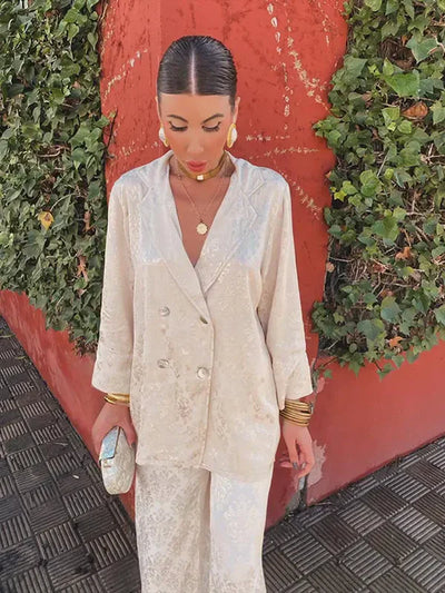 Eloise | Blazer in Jacquard Elegante