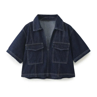 Sofia | Completo Denim V-hals