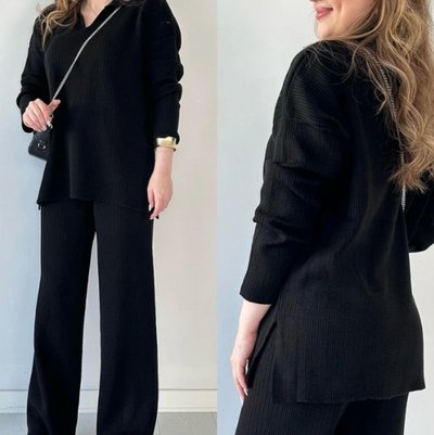 Completo lavorato a maglia comodo